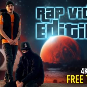Edit your rap, hip hop, trap drill music video with vfx